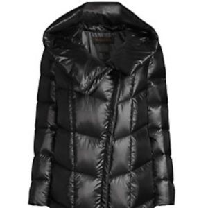 Donna Karan New York Long Down Puffer Coat Black US Women’s Medium